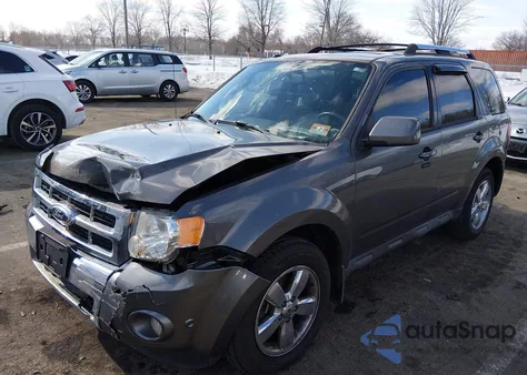 2011 Ford Escape Limited from USA, damaged, VIN 1FMCU9EGXBKC67807